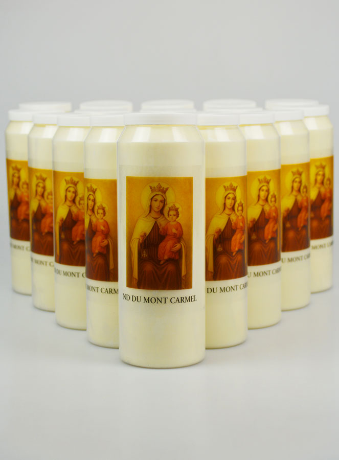20 velas de novena a Nuestra Señora del Monte Carmelo (pic 1)