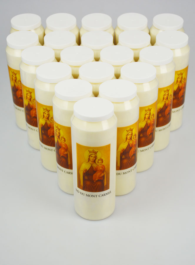 20 velas de novena a Nuestra Señora del Monte Carmelo (pic 2)