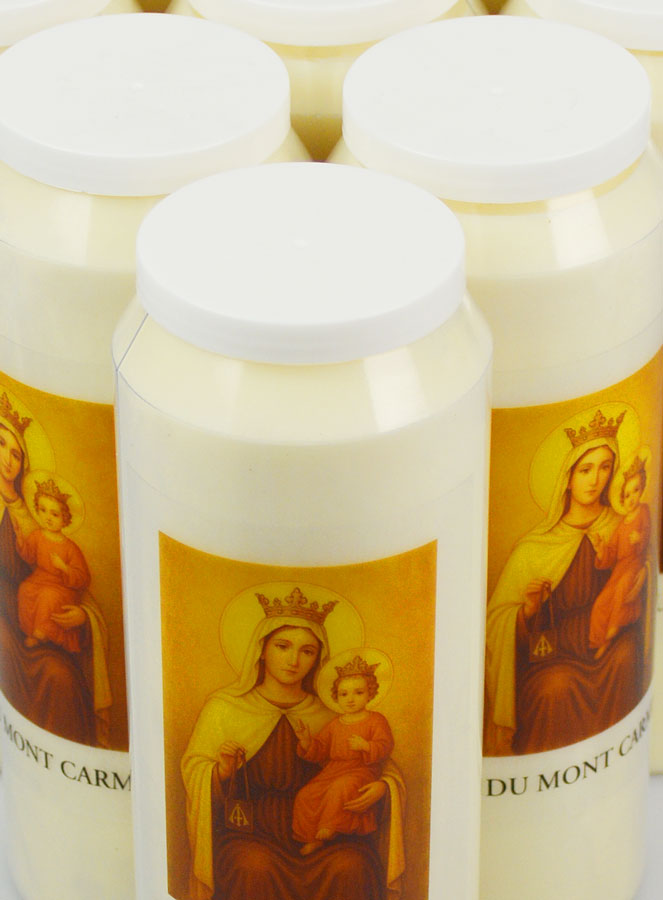 20 velas de novena a Nuestra Señora del Monte Carmelo (pic 4)