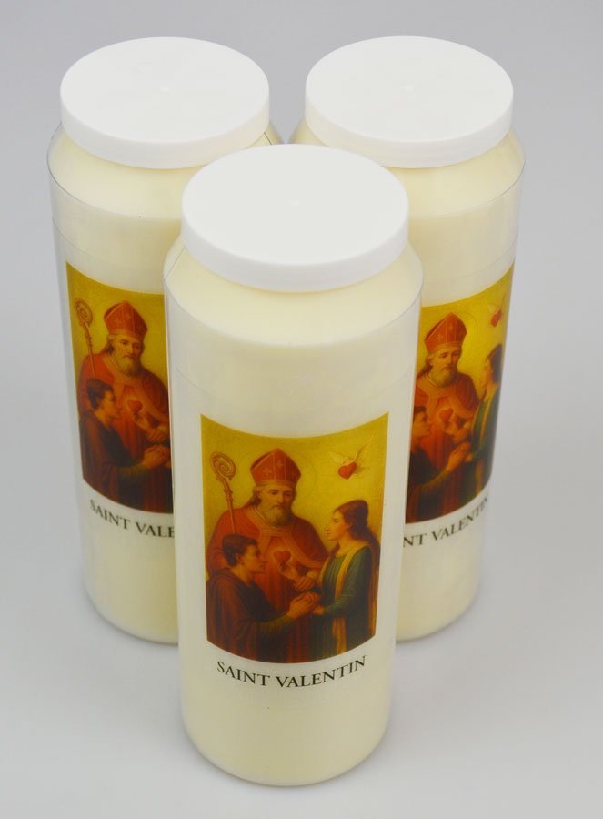 3 velas de novena para el Día de San Valentín (pic 2)