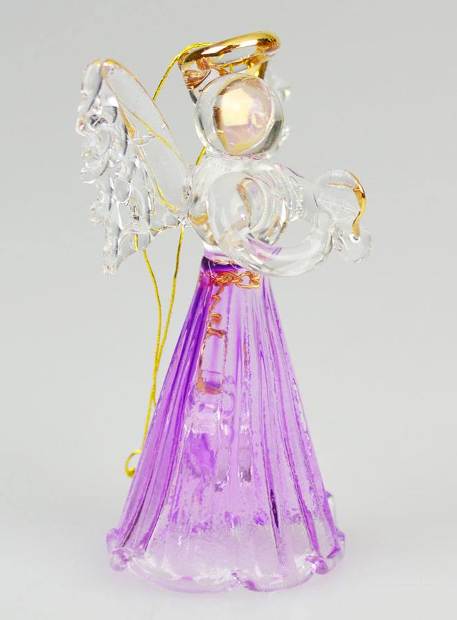 Conjunto de 3 ángeles navideños colgantes - 6 cm (pic 2)