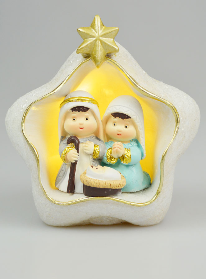 Nacimiento iluminado para niños - 9 cm (pic 1)