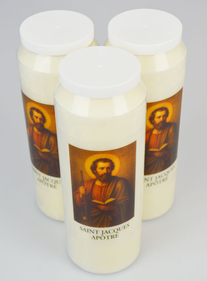 3 velas de novena a Santiago Apóstol (pic 2)