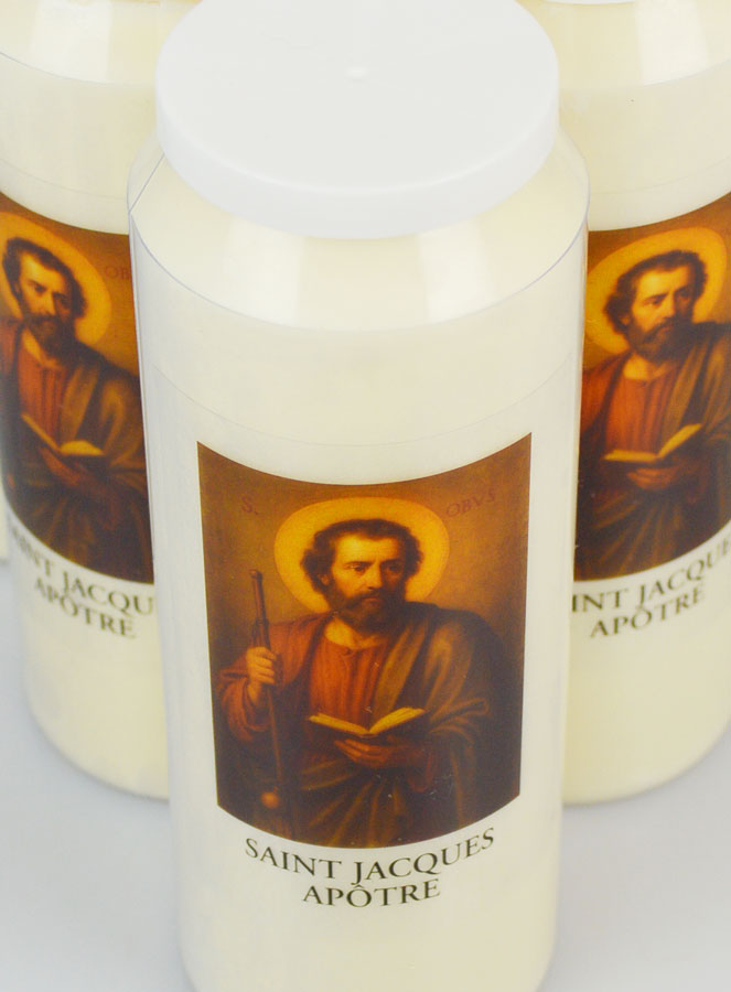 6 velas de novena a Santiago Apóstol (pic 4)