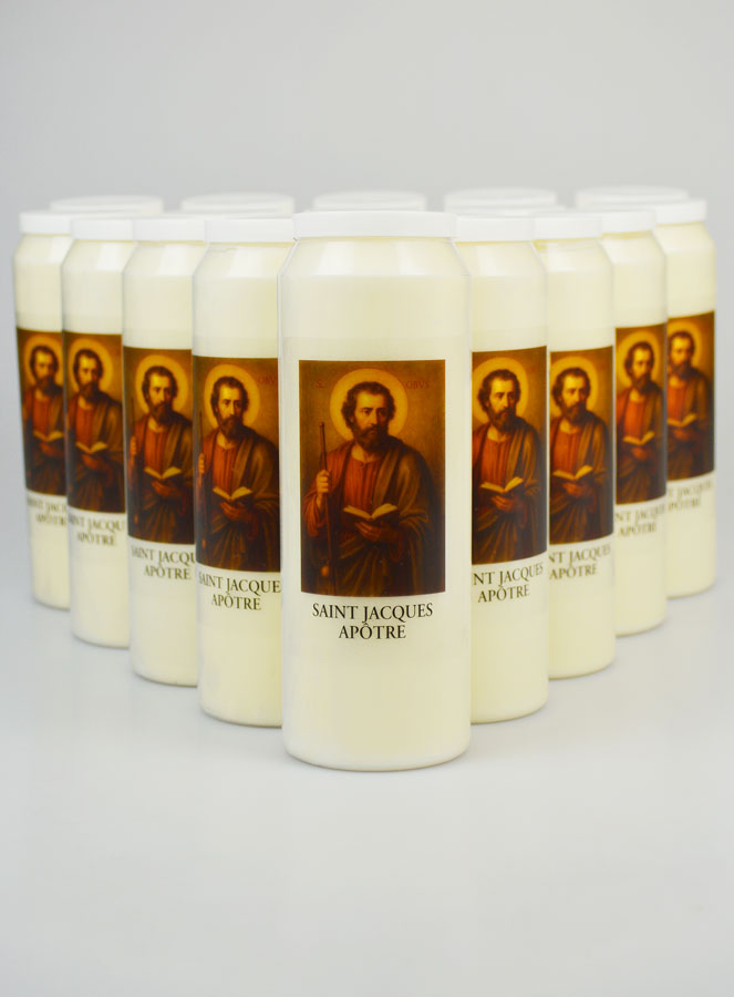 20 velas de novena a Santiago Apóstol (pic 1)