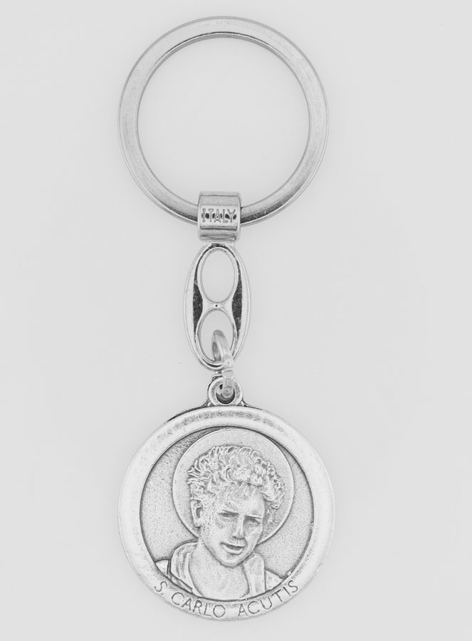 Llavero metálico - San Carlo Acutis (pic 1)
