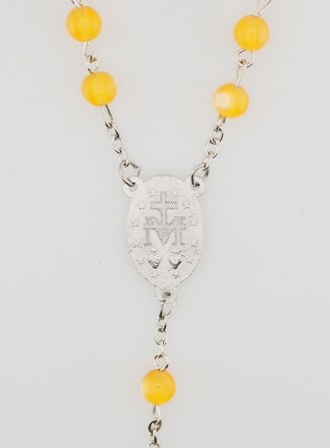 Rosario de la Medalla Milagrosa - Ámbar (pic 4)