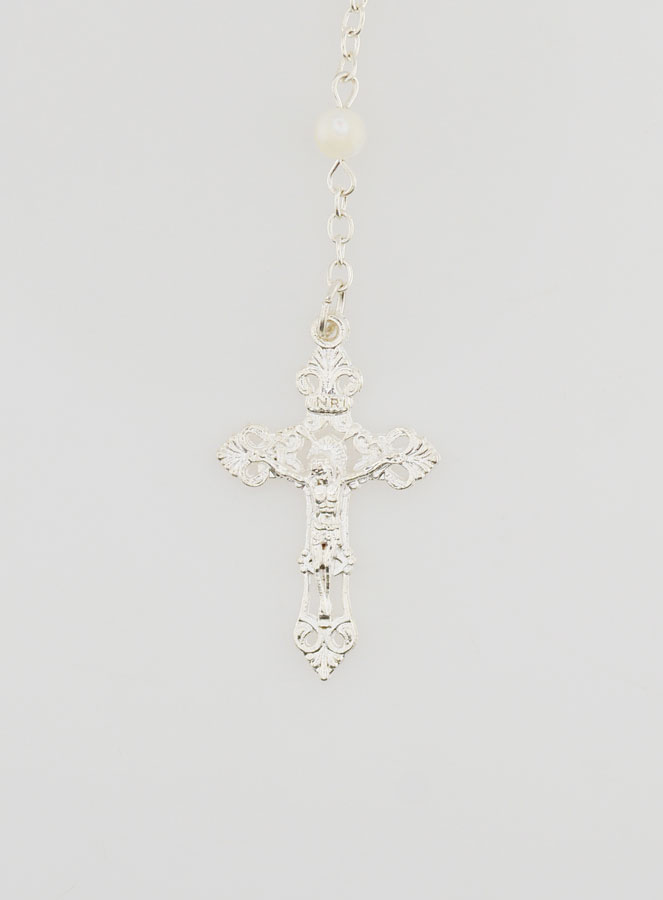 Rosario Medalla Milagrosa en Auténtica Madreperla (pic 3)