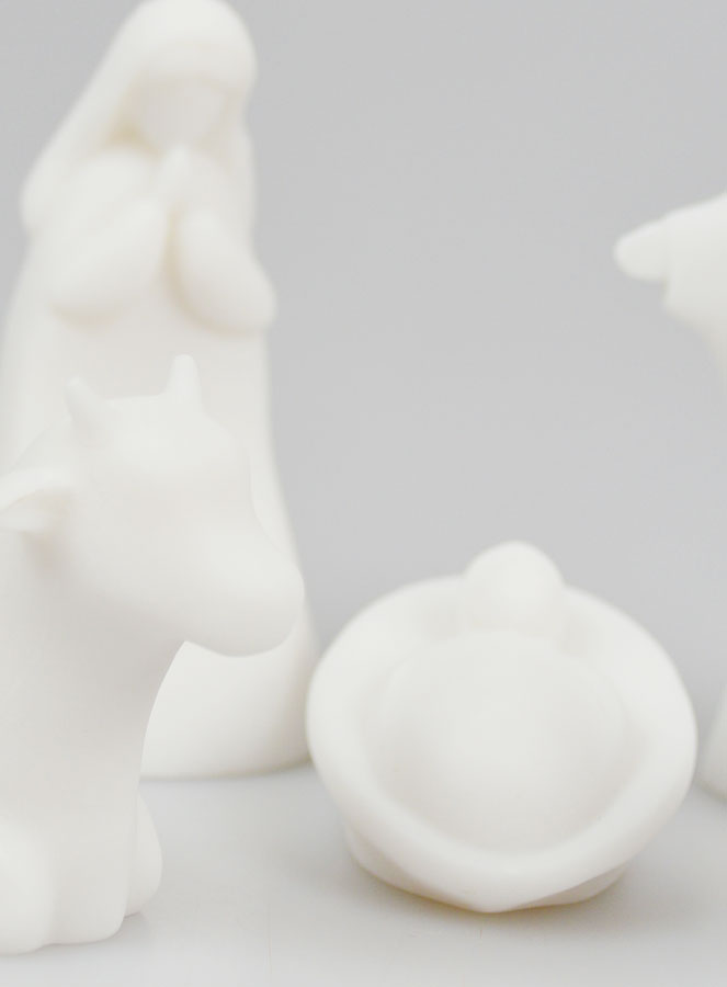 Nacimiento de Navidad en alabastro - 5 piezas (pic 3)