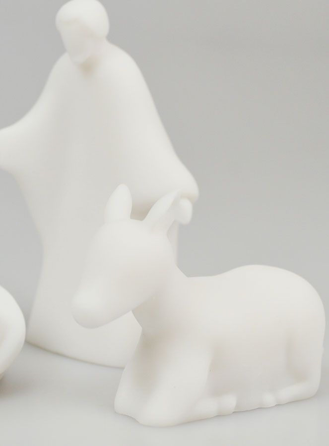 Nacimiento de Navidad en alabastro - 5 piezas (pic 4)