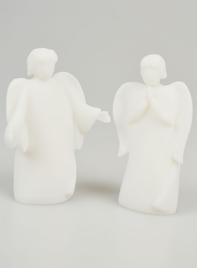 Nacimiento de Navidad en Alabastro - Ángeles Mensajeros (pic 1)