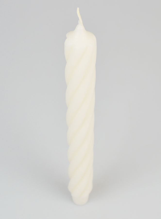 Vela Antorcha Giratoria de 25 cm - Color Marfil (pic 2)