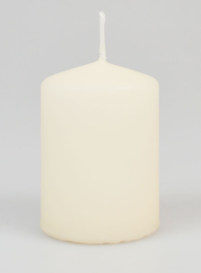 Vela decorativa de 70 mm - Marfil (pic 1)
