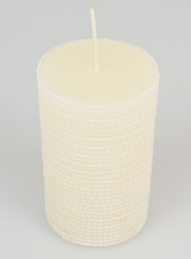 Vela decorativa moderna - Marfil (pic 2)