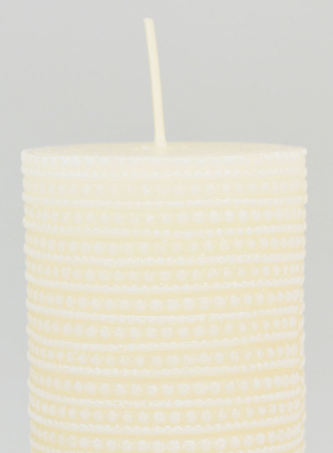 Vela decorativa moderna - Marfil (pic 3)