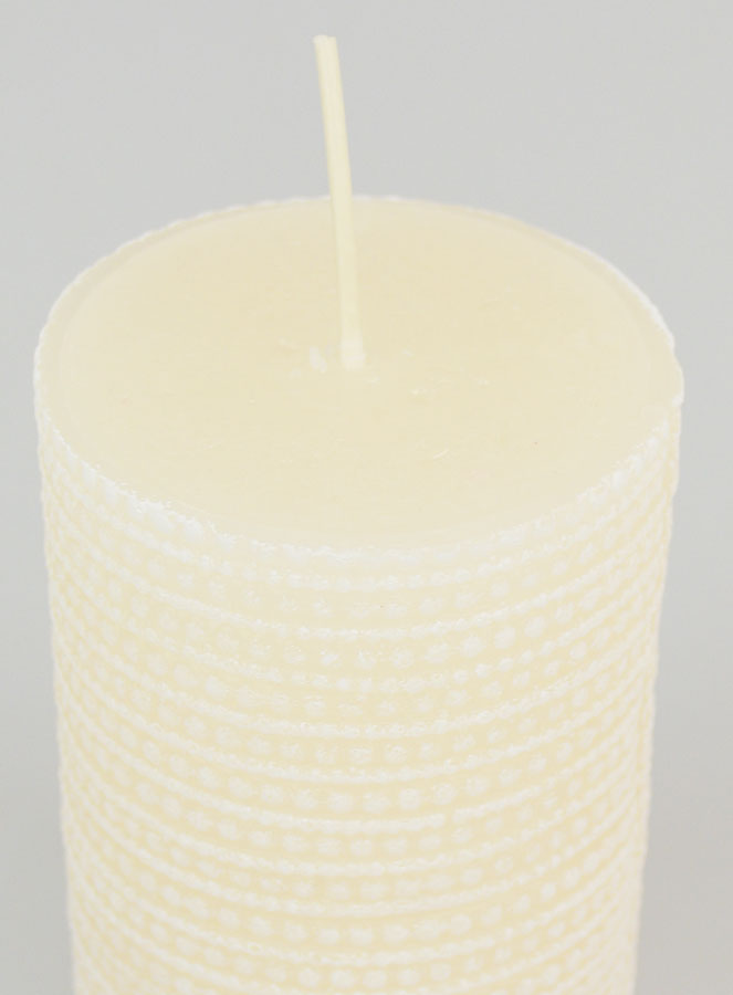 Vela decorativa moderna - Marfil (pic 4)