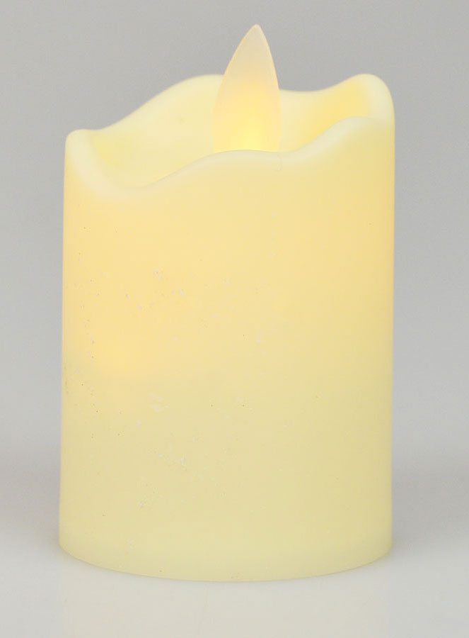 Vela de noche a pilas - Marfil (pic 3)