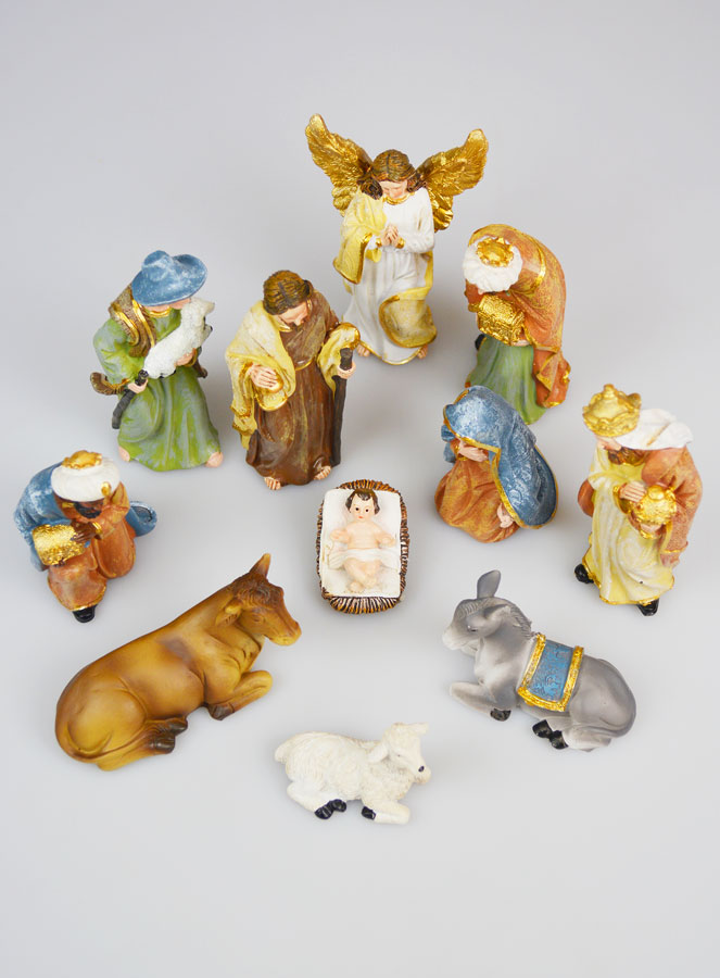 Belén navideño con 11 figuras (pic 2)