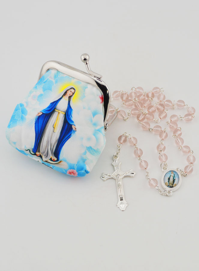 Rosario de la Virgen Milagrosa y su bolsita (pic 1)