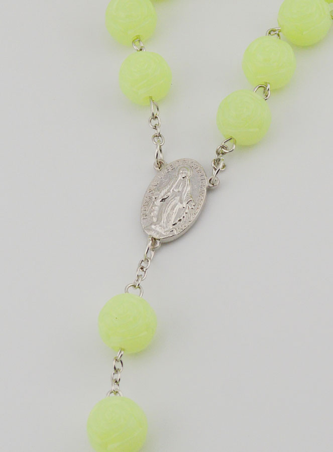 Rosario mural fluorescente grande - Medalla Milagrosa (pic 4)