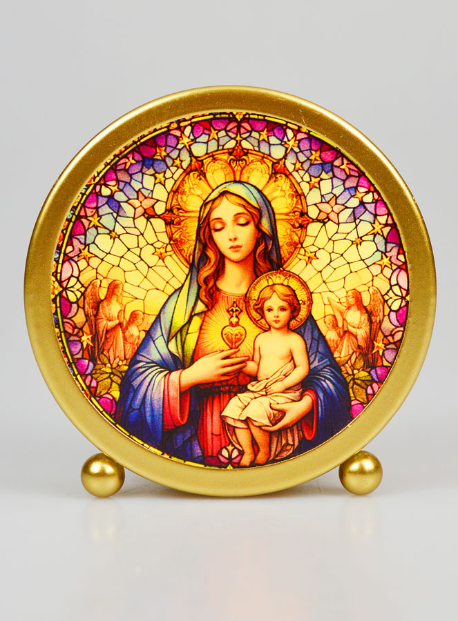 Ícono luminoso - Virgen con el Niño (pic 1)