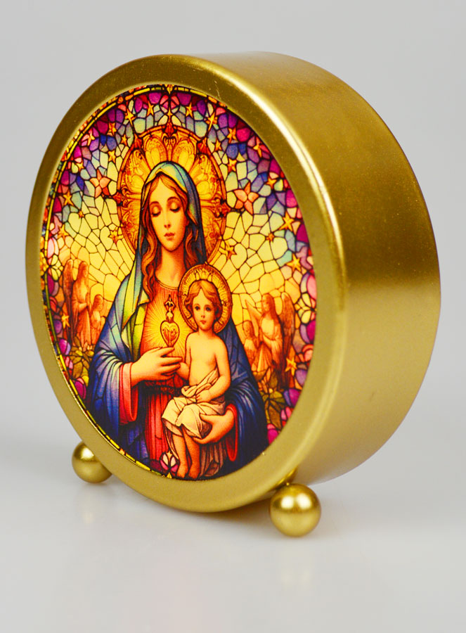 Ícono luminoso - Virgen con el Niño (pic 2)