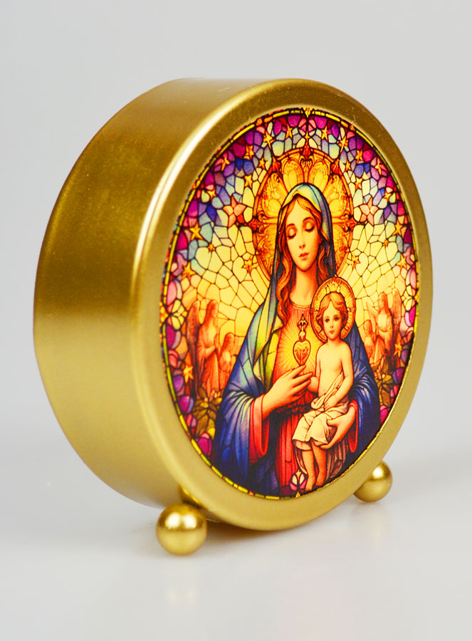 Ícono luminoso - Virgen con el Niño (pic 3)