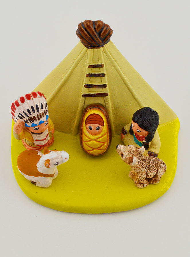 Belén de Navidad del Mundo – Natividad Apache (pic 2)