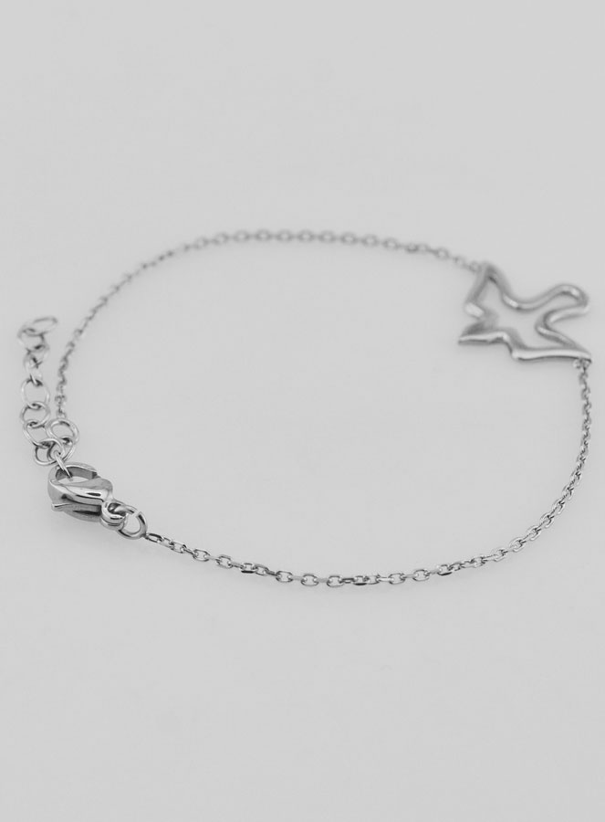 Pulsera del Espíritu Santo - Acero Inoxidable Plateado (pic 4)