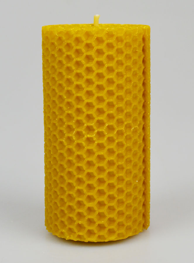 Vela decorativa 100 % cera de abeja - 10 x 5 cm (pic 1)