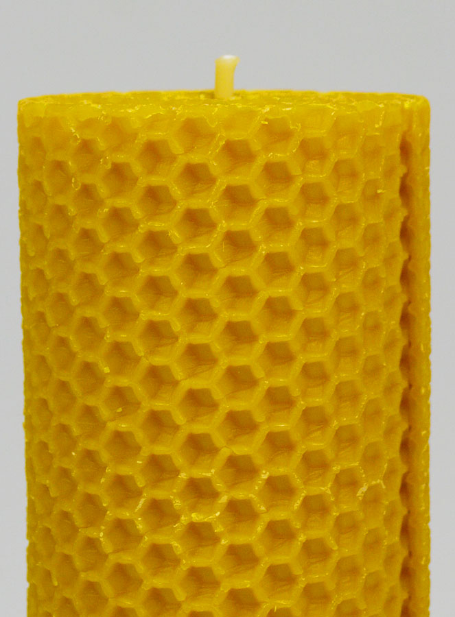Vela decorativa 100 % cera de abeja - 10 x 5 cm (pic 3)