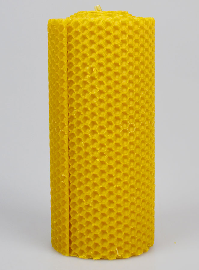 Vela decorativa 100 % cera de abeja - 15 x 6 cm (pic 1)