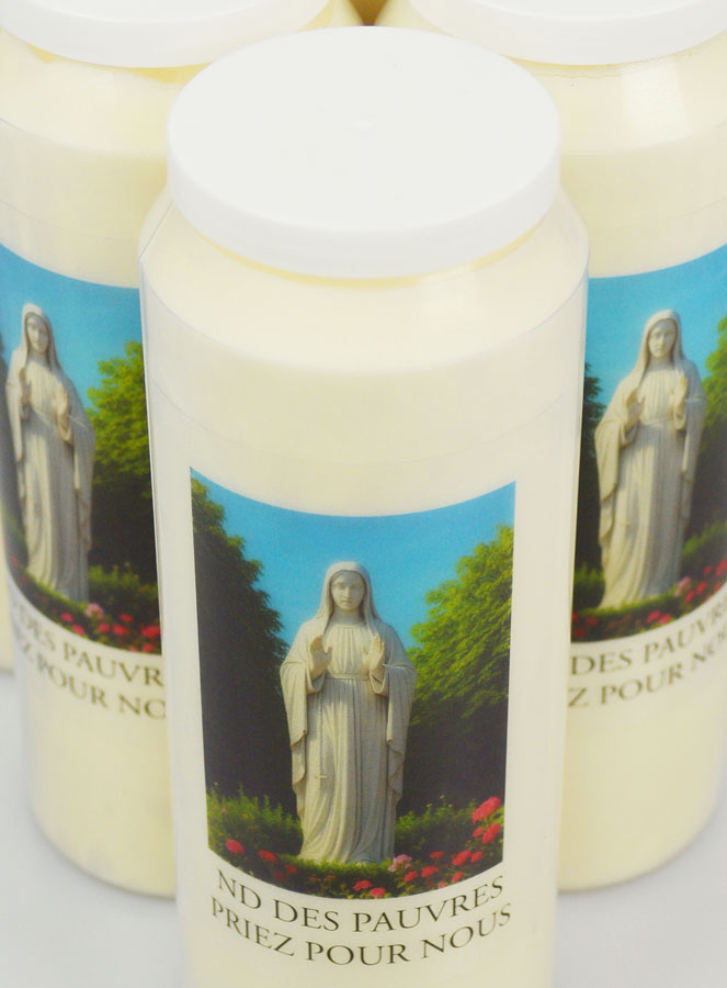 6 velas de novena a Nuestra Señora de los Pobres (pic 4)