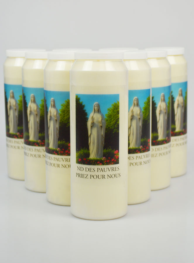 10 velas de novena a Nuestra Señora de los Pobres (pic 1)