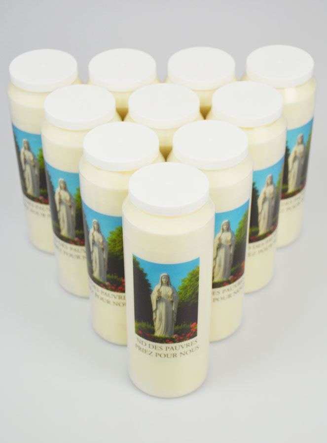 10 velas de novena a Nuestra Señora de los Pobres (pic 2)