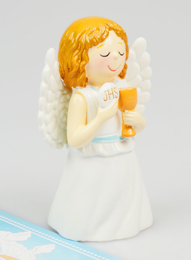 Regalo de Comunión – Ángel Azul Comulgante (pic 3)