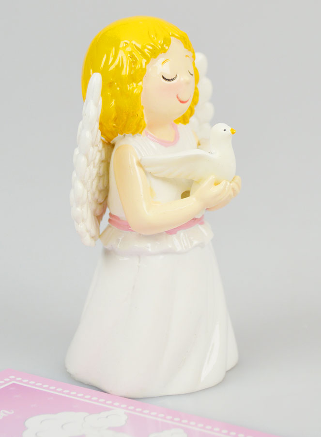 Regalo de Comunión - Ángel Rosa Comulgante (pic 4)