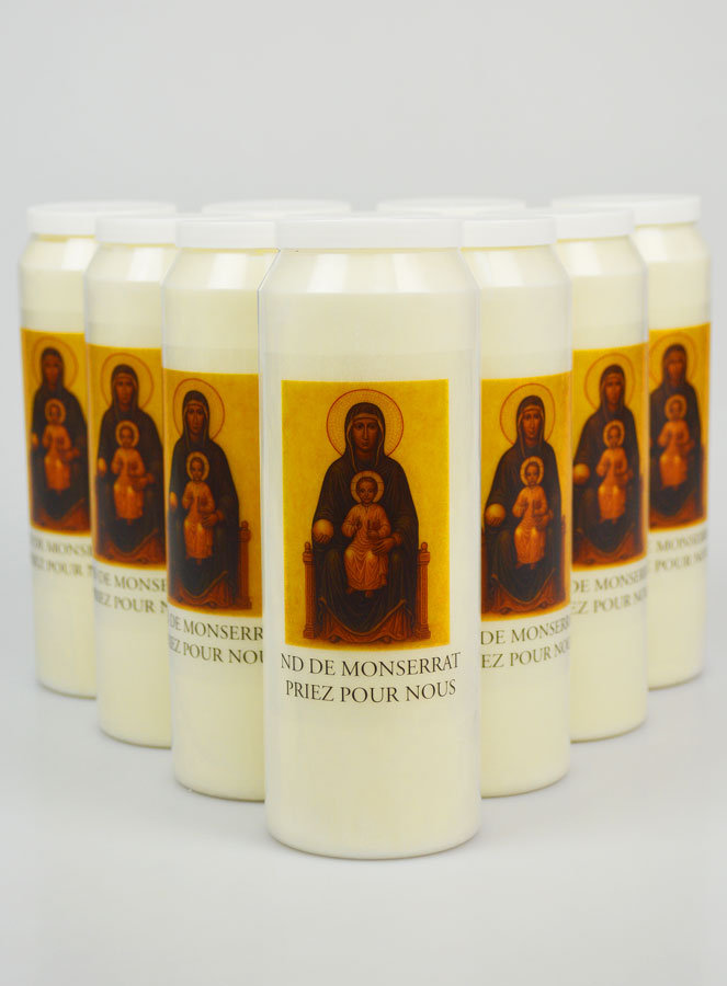 10 Velas de novena a Nuestra Señora de Montserrat (pic 1)