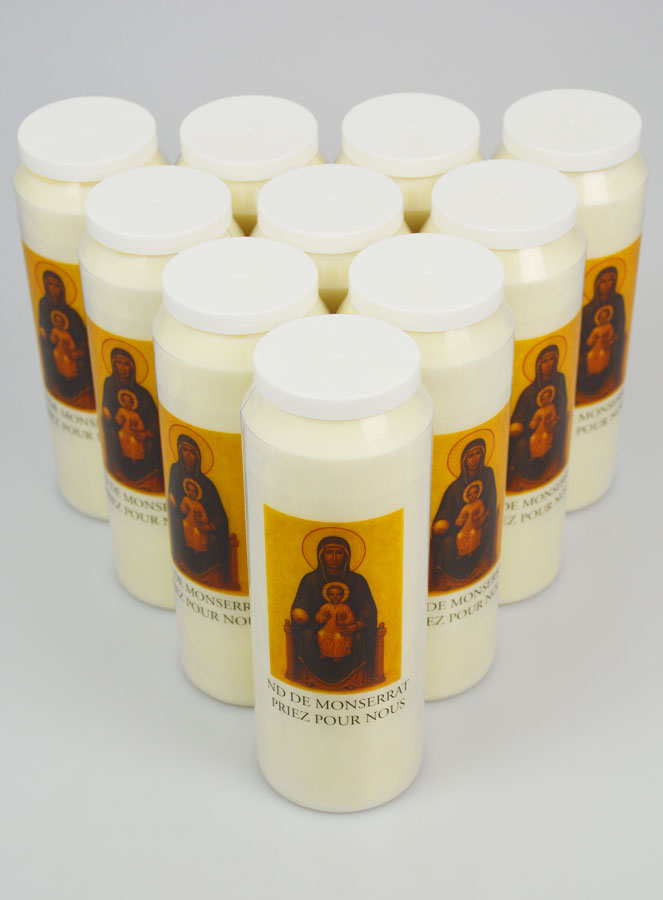 10 Velas de novena a Nuestra Señora de Montserrat (pic 2)