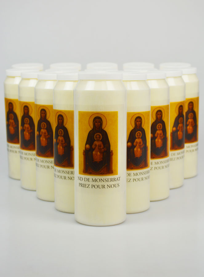 20 velas de novena a Nuestra Señora de Montserrat (pic 1)