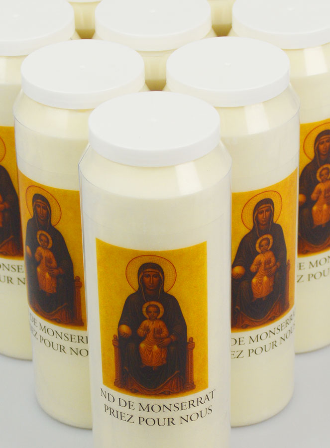 20 velas de novena a Nuestra Señora de Montserrat (pic 4)