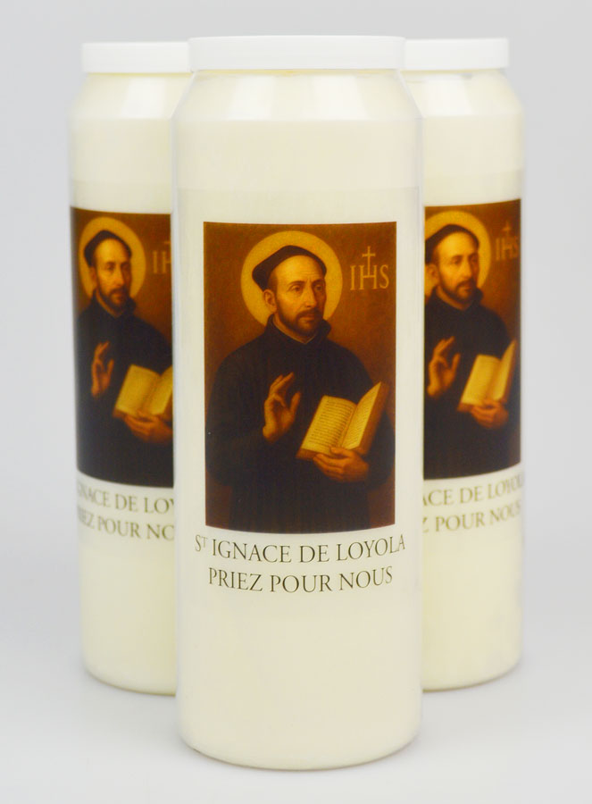 3 velas de novena a San Ignacio de Loyola (pic 1)