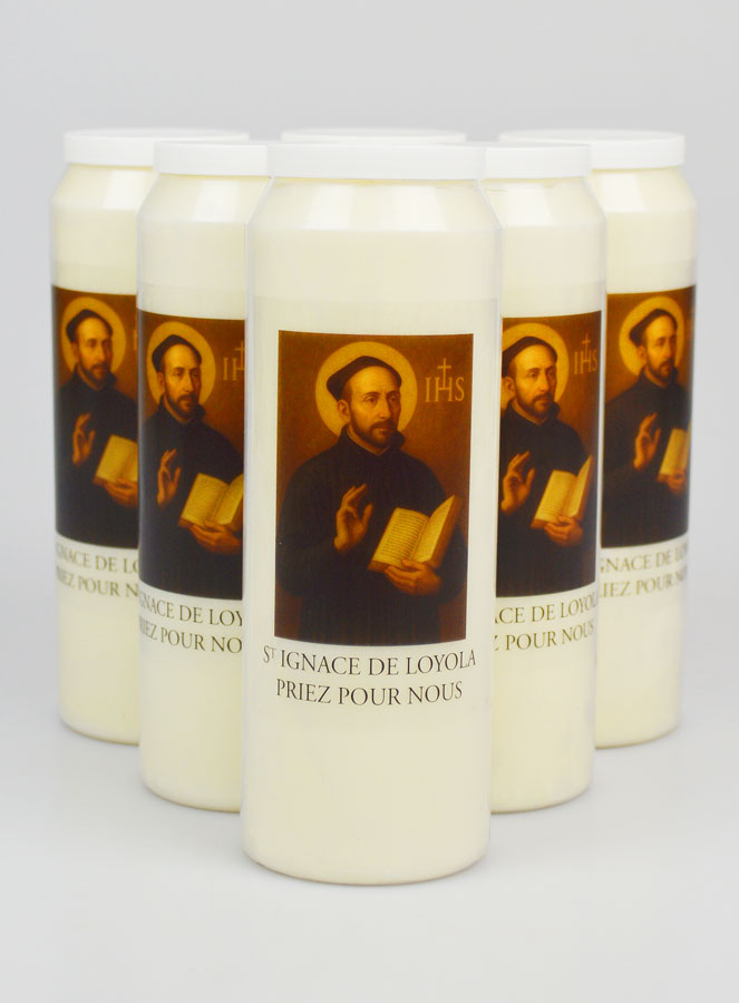 6 velas de novena a San Ignacio de Loyola (pic 1)