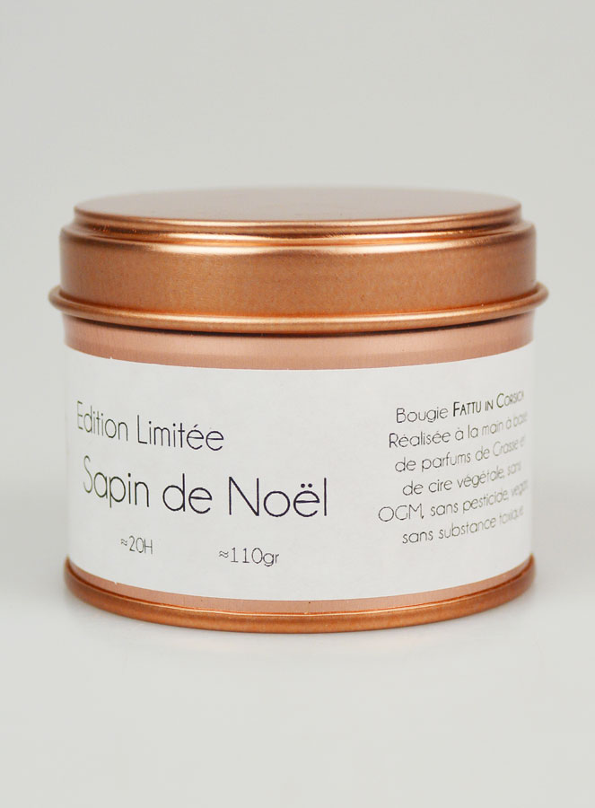 Vela perfumada artesanal - Árbol de Navidad (pic 1)