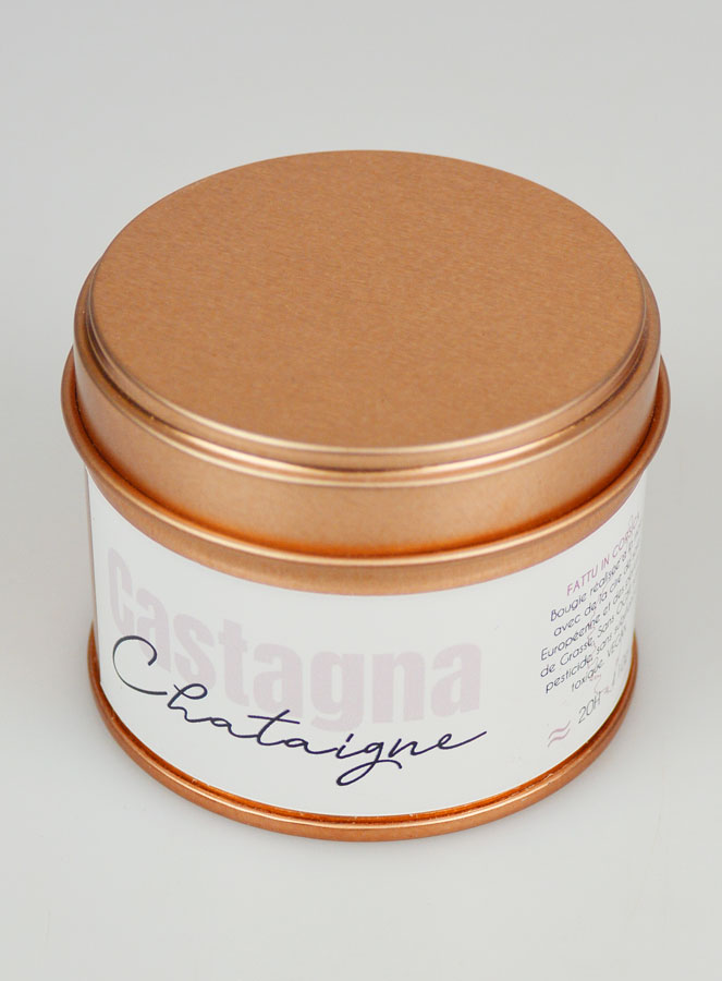 Vela perfumada artesanal - Castaña (pic 2)