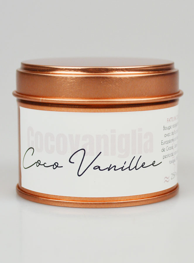 Vela perfumada artesanal - Coco y vainilla (pic 2)