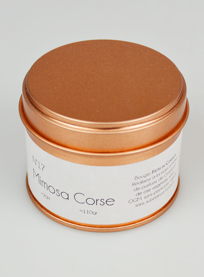 Vela perfumada artesanal - Mimosa de Córcega (pic 3)