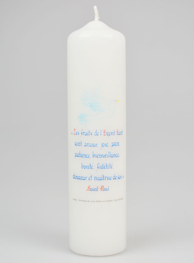 Regalo de Confirmación - Vela con Cita - 20 cm (pic 1)