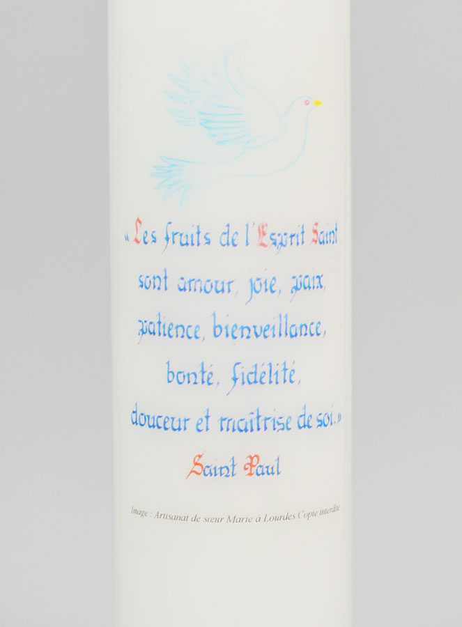 Regalo de Confirmación - Vela con Cita - 20 cm (pic 3)