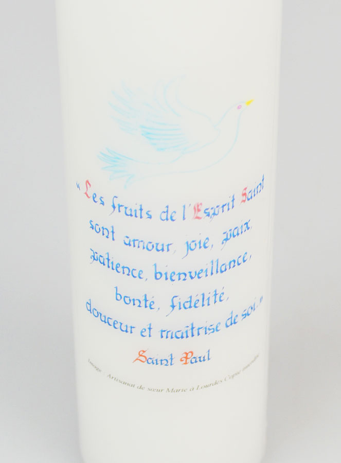 Regalo de Confirmación - Vela con Cita - 20 cm (pic 4)